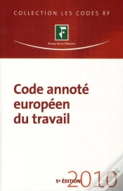 Capa do artigo Code Annote Europeen Du Travail