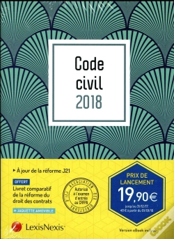 Capa do artigo Code Civil 2018 Jaquette Graphik 3