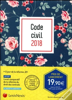 Capa do artigo Code Civil 2018 Motif Fleuri