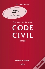 Capa do artigo Code Civil 2024 Annote. Edition Limitee. 123e Ed.