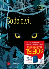 Code Civil 2025 - Jaquette Blue Leather