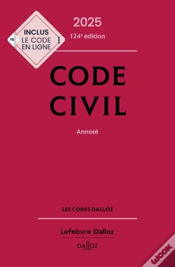 Capa do artigo Code Civil : Annoté (Édition 2025)