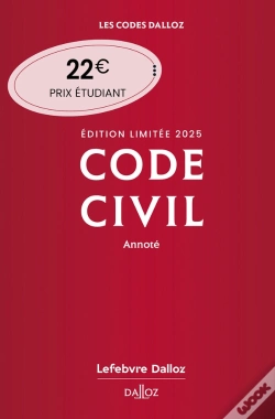 Capa do artigo Code Civil : Annoté (Édition 2025)