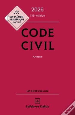 Capa do artigo Code Civil : Annoté (Édition 2026)