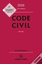 Capa do artigo Code Civil : Annoté (Édition 2026)