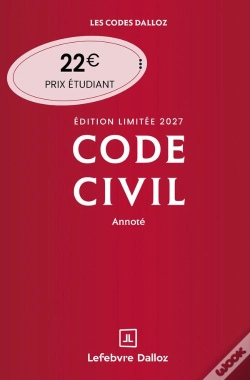 Capa do artigo Code Civil : Annoté (Édition 2027)