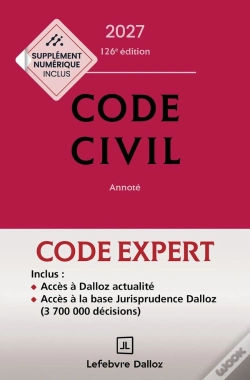 Capa do artigo Code Civil (Édition 2027)