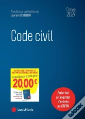 Capa do artigo Code Civil (Édition 2027)