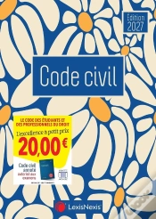 Capa do artigo Code Civil (Édition 2027)