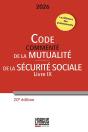 Code Commenté De La Mutualité ; Code De La Sécurité Sociale (Livre Ix) (Édition 2026) - Preview