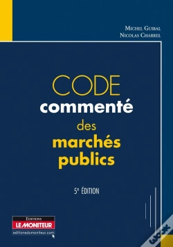 Capa do artigo Code Commenté Des Marchés Publics (5e Édition)