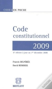 Capa do artigo Code Constitutionnel 2009 (6e Édition)