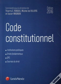 Capa do artigo Code Constitutionnel 2016