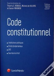 Capa do artigo Code Constitutionnel 2017