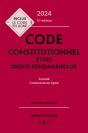Code Constitutionnel Et Des Droits Fondamentaux 2024 Annote Et Commente En Ligne. 13e Ed. - Preview