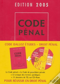 Capa do artigo Code Dalloz Etudes Droit Penal 2005 (2e Édition)