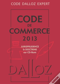 Capa do artigo Code Dalloz Expert. Code De Commerce 2013 - 10e Edition