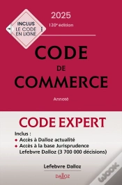 Capa do artigo Code Dalloz Expert : Code De Commerce (Édition 2025)