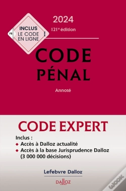 Capa do artigo Code Dalloz Expert. Codes Penal Et Procedure Penale 2024