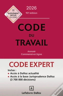 Capa do artigo Code Dalloz Expert Travail (Édition 2026)