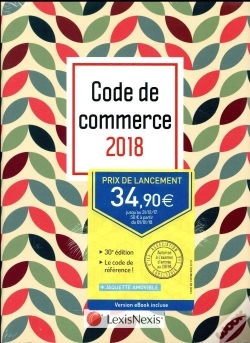 Capa do artigo Code De Commerce 2018 Jaquette Graphik