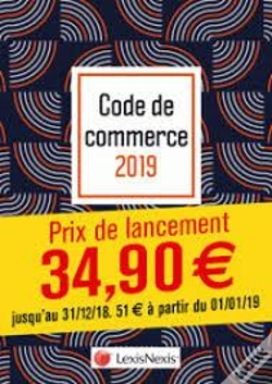 Capa do artigo Code De Commerce 2019 - Wax