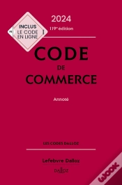 Capa do artigo Code De Commerce 2024, Annote. 119e Ed.