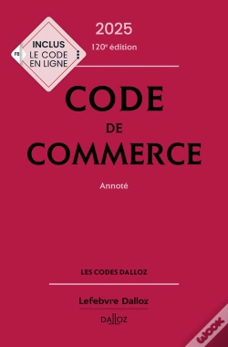 Capa do artigo Code De Commerce (Édition 2025)