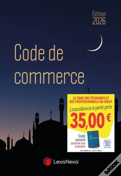 Capa do artigo Code De Commerce (Édition 2026)