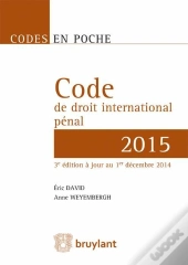 Code De Droit International Penal 2013, 3eme Edition