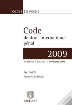 Capa do artigo Code De Droit International Pénal (Édition 2009)