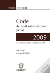 Capa do artigo Code De Droit International Pénal (Édition 2009)