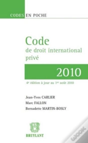Capa do artigo Code De Droit International Prive 4eme E