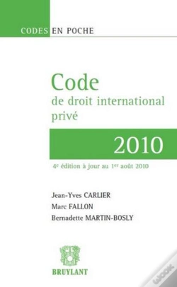 Capa do artigo Code De Droit International Prive 4eme E