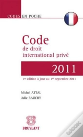 Code De Droit International Prive (Francais) 2011