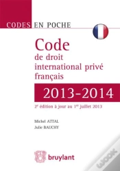 Capa do artigo Code De Droit International Prive Francais 2013-2014, 2eme Edition