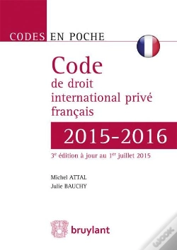 Capa do artigo Code De Droit International Prive Francais 2015-2016, 3eme
