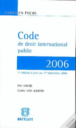 Capa do artigo Code De Droit International Public (Édition 2006)