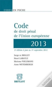 Capa do artigo Code De Droit Penal De L