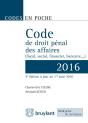 Code De Droit Penal Des Affaires - 2016, 4eme Ed. - Preview