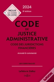 Capa do artigo Code De Justice Administrative 2024, Annote Et Commente. 8e Ed.