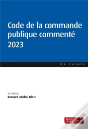 Capa do artigo Code De La Commande Publique Commente 2023 (27e Ed.)