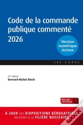 Code De La Commande Publique Commenté (Édition 2026)