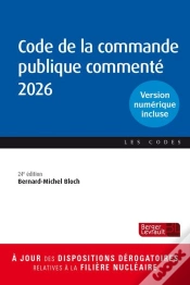 Capa do artigo Code De La Commande Publique Commenté (Édition 2026)