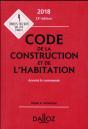 Code De La Construction Et De L'Habitation 2018, Annote Et Commente - Preview