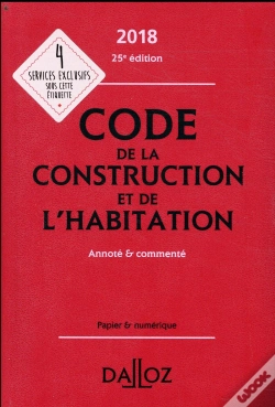 Capa do artigo Code De La Construction Et De L'Habitation 2018, Annote Et Commente