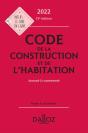 Code De La Construction Et De L'Habitation : Annoté Et Commenté (Édition 2022) - Preview