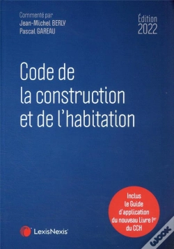 Capa do artigo Code De La Construction Et De L'Habitation (Édition 2022)