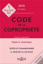 Code De La Copropriete 2019, Annote & Commente - 28e Ed.