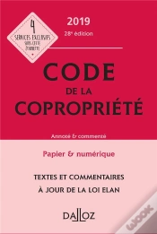 Capa do artigo Code De La Copropriete 2019, Annote & Commente - 28e Ed.